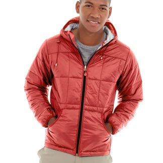Rugged Hoodie - M, Red